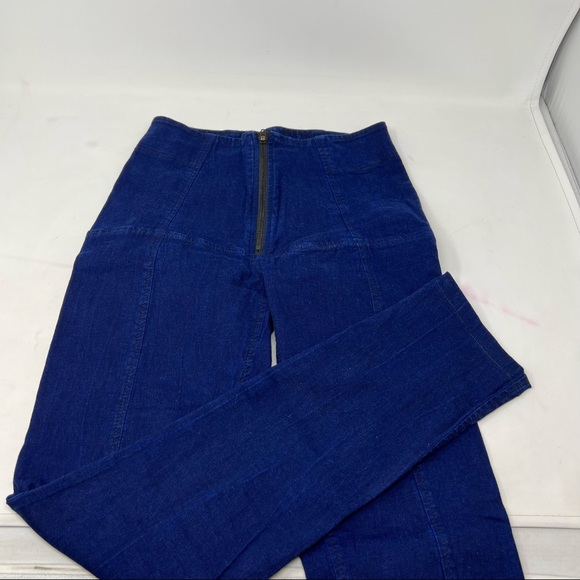 Prairie Underground Navy Skinny Pants - Picture 2 of 5